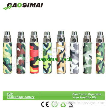 Camouflage color ego battery with 650mah